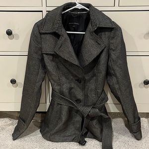 Banana Republic belted jacket.